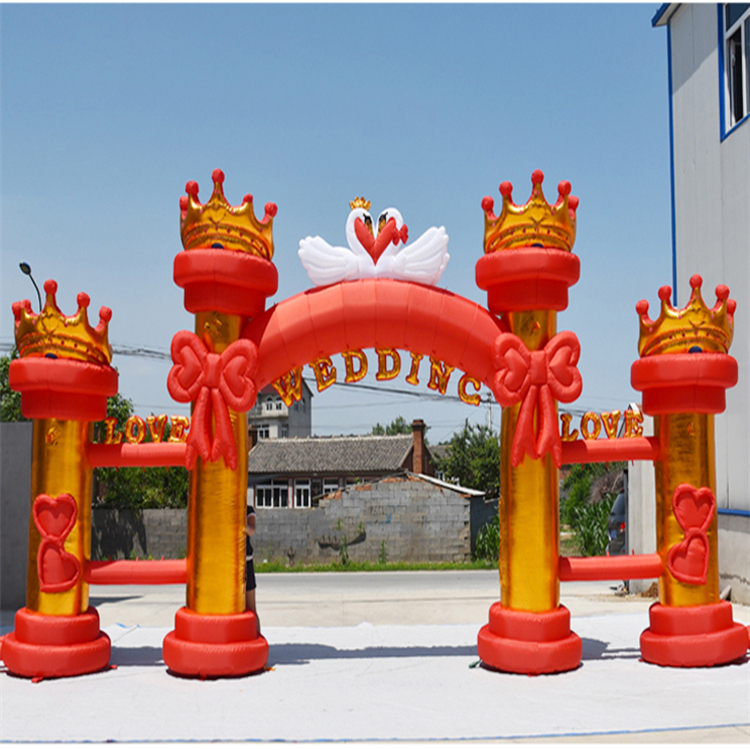 甘肃节日大型充气拱门